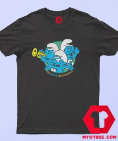 Cute The Smurfs The Blue Brothers T Shirt