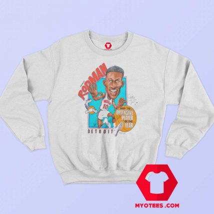 Detroit Pistons Dennis Rodman Character Sweatshirt