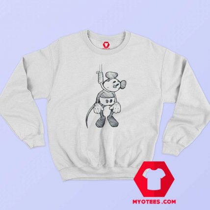 Disney Mickey Mouse Suicide Hanging Sweatshirt