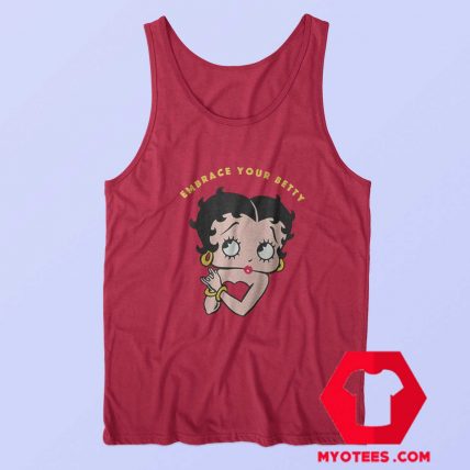 Embrace Your Betty Boop Cartoon Vintage Tank Top