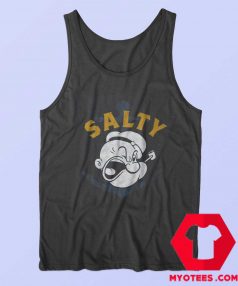 Expression Popeye Salty Cartoon Vintage Tank Top