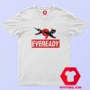 Funny Eveready Battery Cat Graphic T Shirt