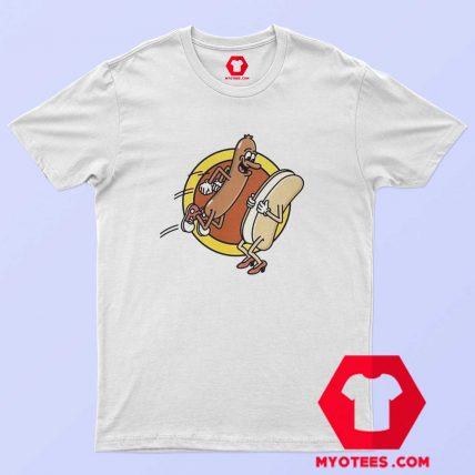 Funny Hot Dog Food Lovers Graphic T Shirt