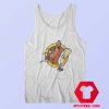 Funny Hot Dog Food Lovers Graphic Tank Top