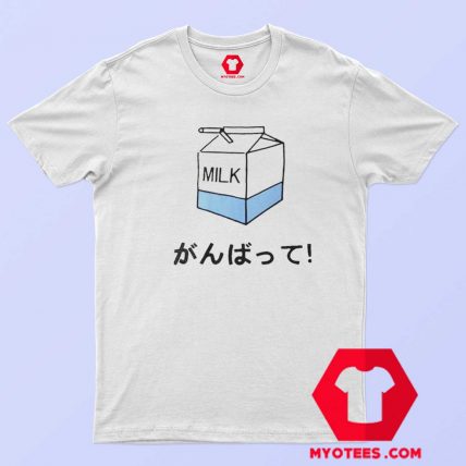 Funny Japanese Milk Box Unisex T Shirt