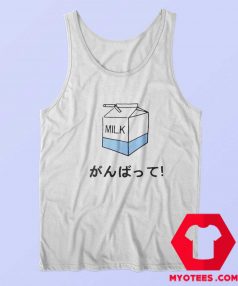 Funny Japanese Milk Box Unisex Tank Top