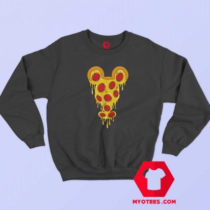 Funny Mickey Mouse Pizza Parody Sweatshirt