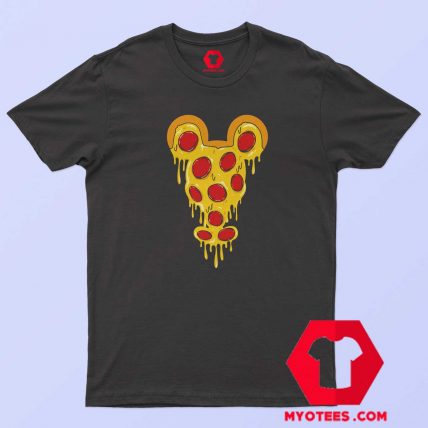 Funny Mickey Mouse Pizza Parody T Shirt