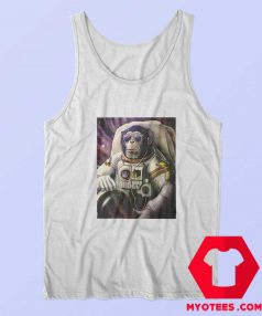 Funny Monkey Chimp In Space Unisex Tank Top