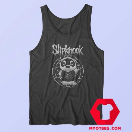 Funny SlipKnook Bear Metal Parody Unisex Tank Top