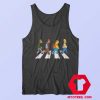 Funny The Simpson Abbey Road Tank Top