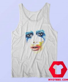 Lady Gaga Applause Tour Artpop Face Tank Top