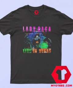 Lady Gaga Live In Vegas Enigma Tour T Shirt