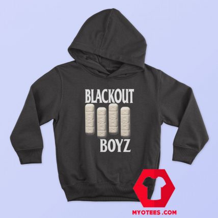 Old Vintage Symbol Blackout Boyz Hoodie