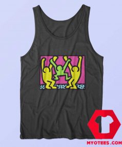 Pop Art American People Dancing Tank Top