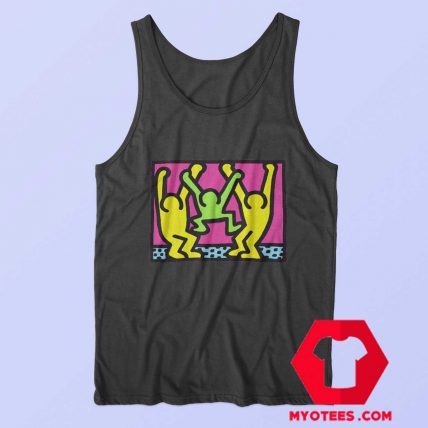 Pop Art American People Dancing Tank Top