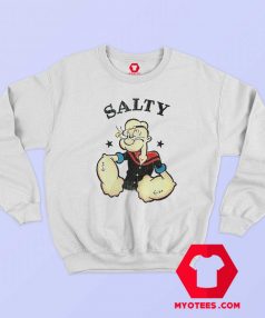 Popeye The Sailor Man Salty Vintage Sweatshirt