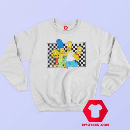 The Simpsons x Vans Checker Custom Sweatshirt