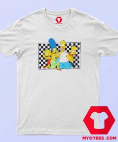 The Simpsons x Vans Checker Custom T Shirt