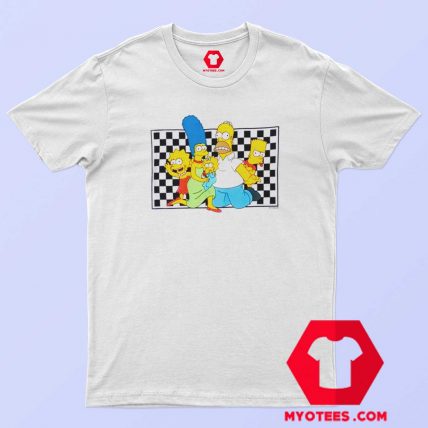 The Simpsons x Vans Checker Custom T Shirt