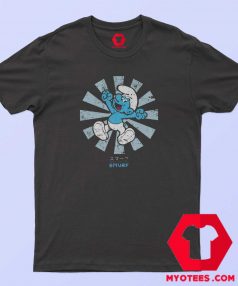 The Smurfs Retro Japanese Unisex T Shirt