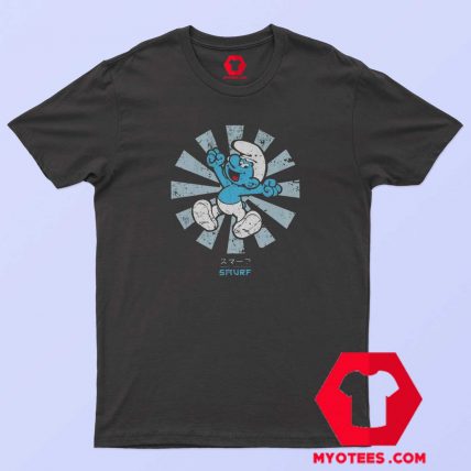 The Smurfs Retro Japanese Unisex T Shirt