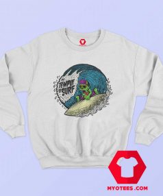 The Tample of Surf Retro Graphic Sweatshirt