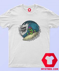 The Tample of Surf Retro Graphic T Shirt