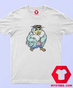 Vintage 90s Cartoon Owl Single Stitched T Shirt