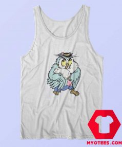 Vintage 90s Cartoon Owl Single Stitched Tank Top