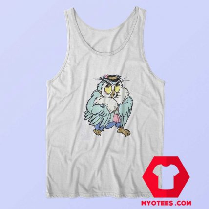 Vintage 90s Cartoon Owl Single Stitched Tank Top