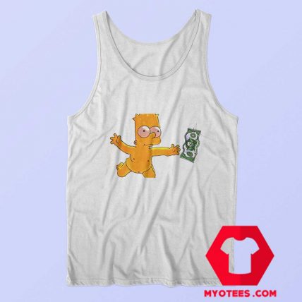 Vintage Aesthetic Funny Art Simpson Tank Top