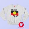 Vintage Black Flag Aboriginal X Flag Sweatshirt