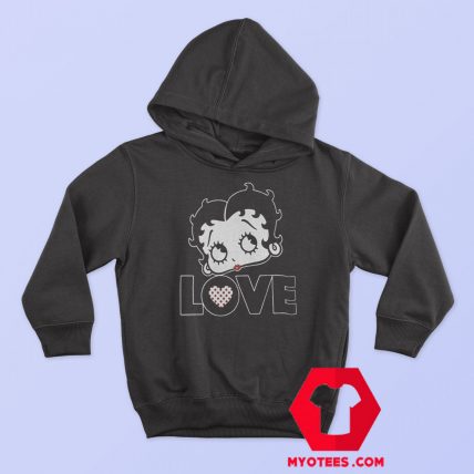 Vintage Retro Betty Boop Graphic Hoodie