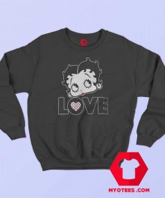 Vintage Retro Betty Boop Graphic Sweatshirt