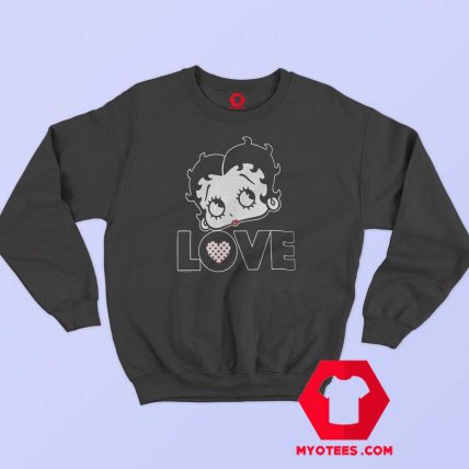 Vintage Retro Betty Boop Graphic Sweatshirt