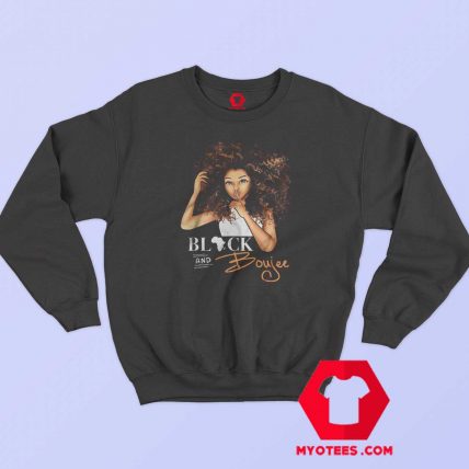 Women Black And Boujee Funny Sweatshirt