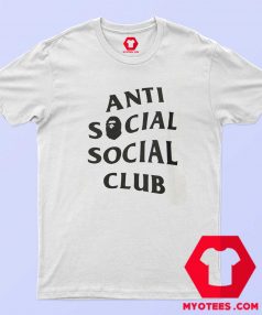 Anti Social Social Club X Bape Collab Graphic T Shirt