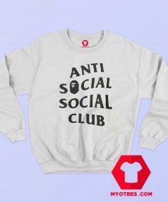 Anti Social Social Club X Bape Collab Sweatshirt