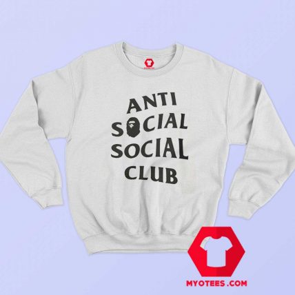 Anti Social Social Club X Bape Collab Sweatshirt