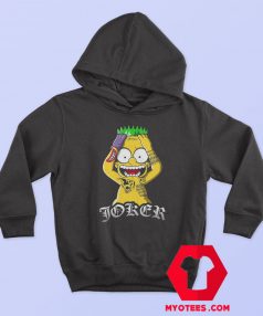 Bart Simpson Joker Batman Parody Unisex Hoodie