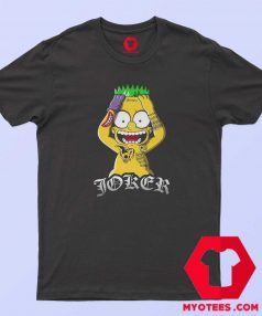 Bart Simpson Joker Batman Parody Unisex T Shirt