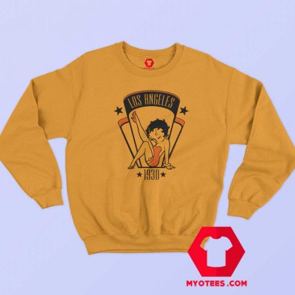 Betty Boop Cartoon Los Angeles 1930 Sweatshirt