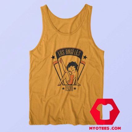 Betty Boop Cartoon Los Angeles 1930 Tank Top