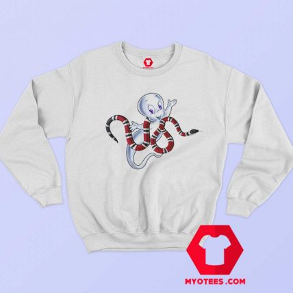 Casper Snake Parody 90s Cartoon Movies Sweatshirt