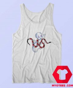 Casper Snake Parody 90s Cartoon Movies Tank Top