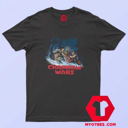 Chainsaw Star Wars Horror Halloween T Shirt