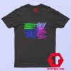 Color Splash Trendy 80s 90s Vintage Design T Shirt