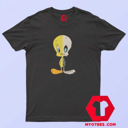 Cute Diamond Supply x Tweety Skeleton T Shirt