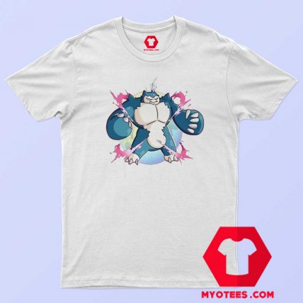 Cute Super Mega Pokemon Snorlax Unisex T Shirt